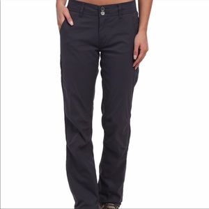 PRANA Lined Halle hiking pants- coal/charcoal